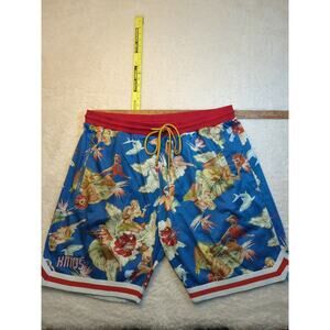 Akoo Summer League Kings Shorts Sz. 42" Tropical All Over Print